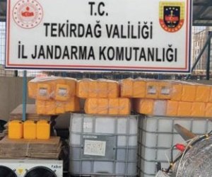Jandarma Tonlarca Kaçak Alkol Ele Geçirdi 