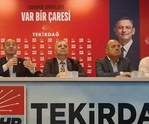 CHP Tekirdağ il Başkanlığı Miting ...
